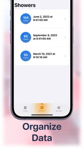 Intelly: Smart Shower Tracker screenshot 1