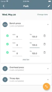 My Workout Tracker screenshot 0