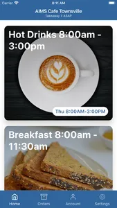 AIMS Cafe Townsville screenshot 1
