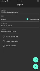 Glossaries2Go screenshot 0