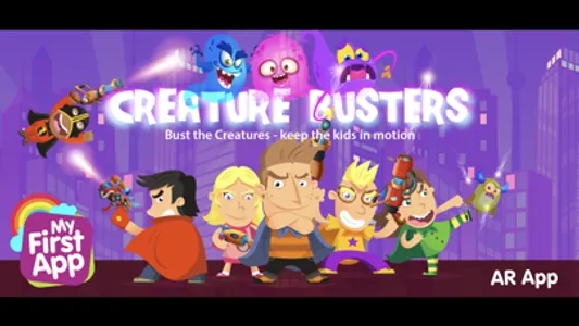 Creature Busters AR for kids screenshot 0