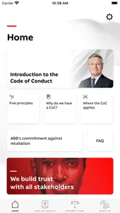 ABB Code of Conduct screenshot 1