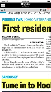 Sandusky Register screenshot 4