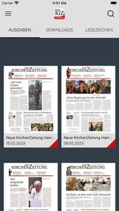 Kirchenzeitung Hamburg screenshot 0