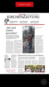 Kirchenzeitung Hamburg screenshot 1