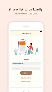 Gift Recorder - Gift List App screenshot 2