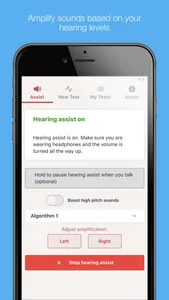HearBetter Amplification screenshot 2
