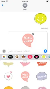 Bubble Talk Sticker screenshot 1