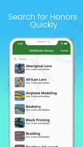 Pathfinder Strong Honor Finder screenshot 2