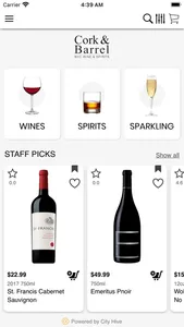 Cork & Barrel Wine and Spirits screenshot 1