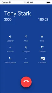 805VoIP Softphone screenshot 1