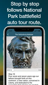 HereStory Gettysburg Auto Tour screenshot 5