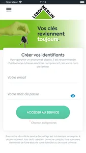 Assistance Clés Leroy Merlin screenshot 2