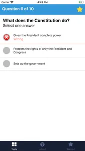 U.S. Citizenship [Test] screenshot 2