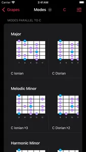 Grapes - Chords & Scales screenshot 8