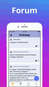 KickApp - Football chat app screenshot 0