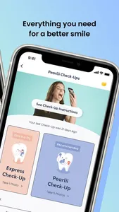 Pearlii: Home dental check-ups screenshot 1