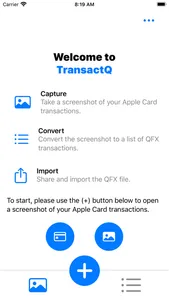 TransactQ: Apple Card to QFX screenshot 1