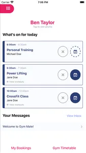 Gym Mate Member Mobile screenshot 1