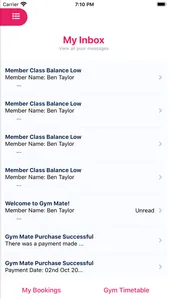 Gym Mate Member Mobile screenshot 8