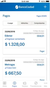 Banca Móvil Ciudad screenshot 4