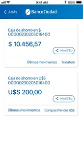 Banca Móvil Ciudad screenshot 6