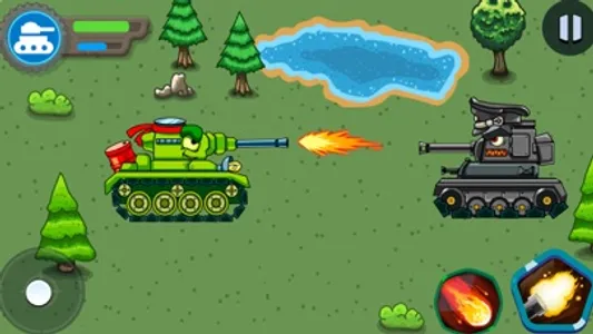 Tank Battle - Boy games screenshot 0