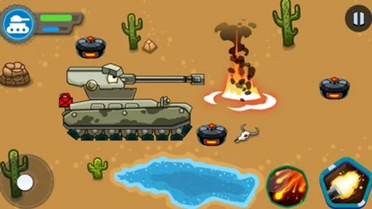 Tank Battle - Boy games screenshot 1