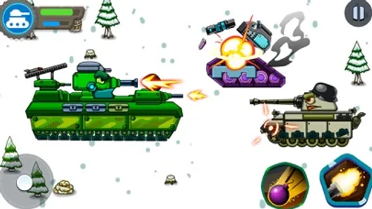 Tank Battle - Boy games screenshot 2