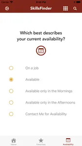 SkillsFinder screenshot 4
