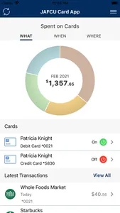 JAFCU Card App screenshot 0