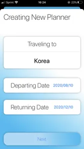 My Travel Planner by CJT screenshot 2