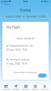 My Travel Planner by CJT screenshot 6