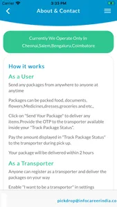 PickDrop - Delivery Service screenshot 4