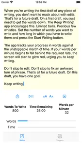 Keep Writing screenshot 0