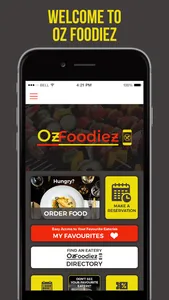 Oz Foodiez screenshot 0