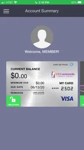 USCCU CREDIT screenshot 1