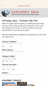 VIPuppy Spa screenshot 1