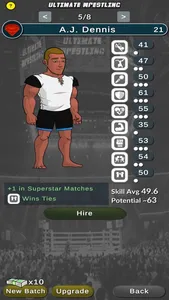 Ultimate Wrestling Manager screenshot 4