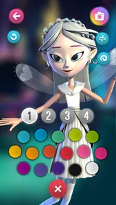 FairyTeens. Magic 3D Coloring screenshot 6