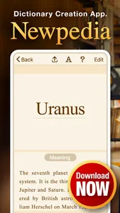 Newpedia -Dictionary Creation- screenshot 0