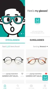 Eyewearkorea smartfitting screenshot 2