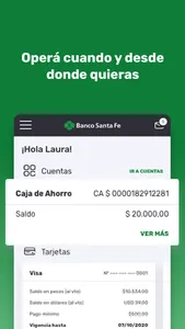 APP Banco Santa Fe screenshot 1