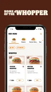 Burger King India screenshot 2