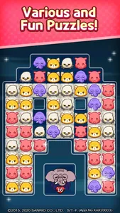 Aggretsuko :Sanrio Puzzle Game screenshot 2