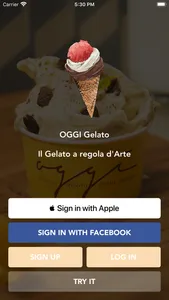 OGGI Gelato screenshot 0