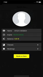 Spazio App screenshot 1
