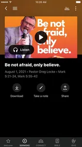 Global Vision Bible Church screenshot 2