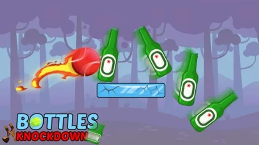 Bottle Shooting Hit Knock Down screenshot 2