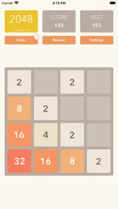 2048 Number Puzzle Game + screenshot 0